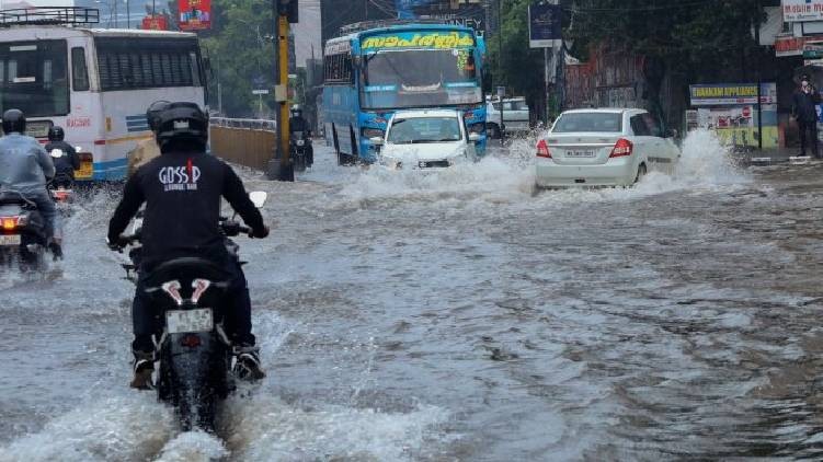 again heavy rain kerala