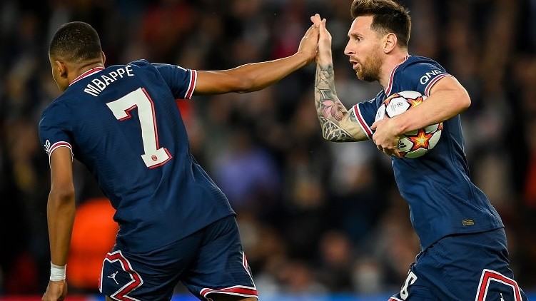 champions league messi psg