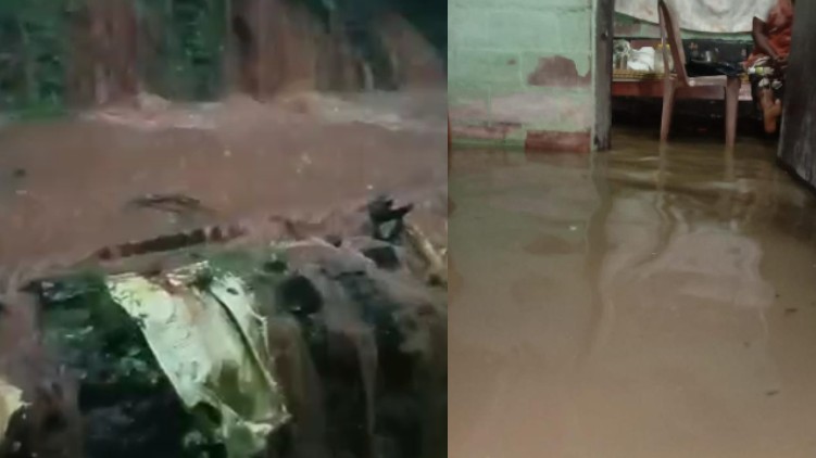heavy rain in palakkad, mudslide and landslide