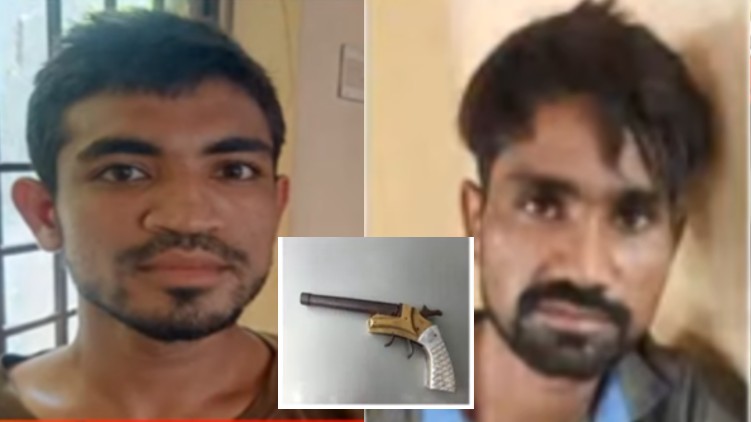 arrested with pistol angamaly