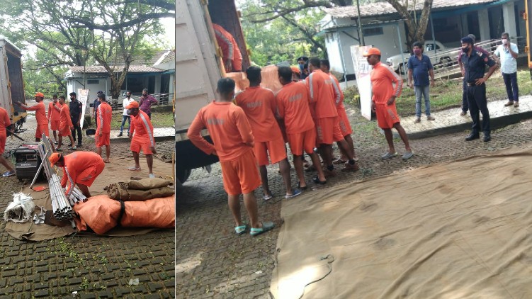 rescue squad reached Paravur