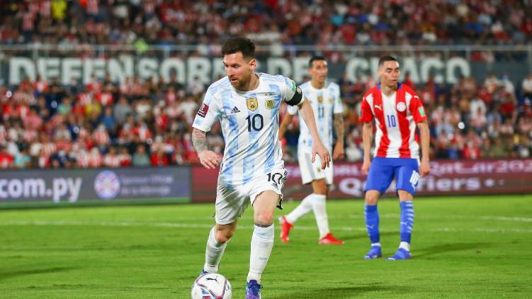argentina paraguay match update