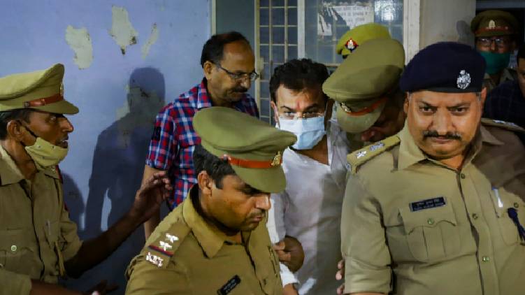 ashish mishra police custody