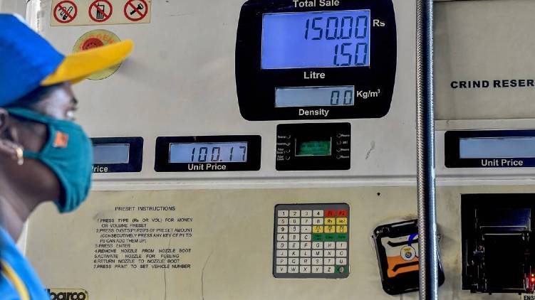 diesel price crossed 100
