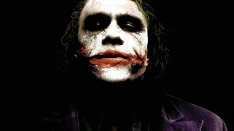 joker sets train on fire