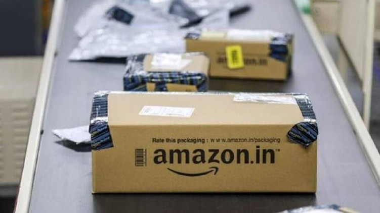Truck driver Amazon held