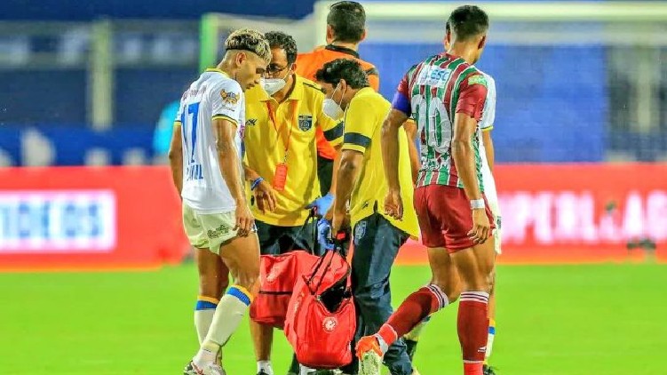 rahul injury kerala blasters