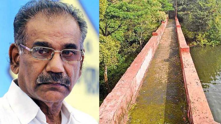 ak saseendran against mullaperiyar wood cutting