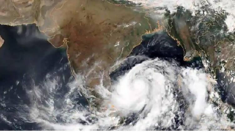 bengal deep sea depression enter land