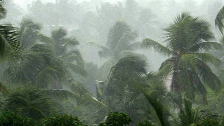 rainfall decrease kerala