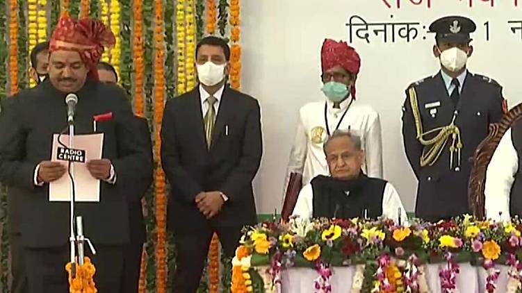 rajasthan ministers took oath