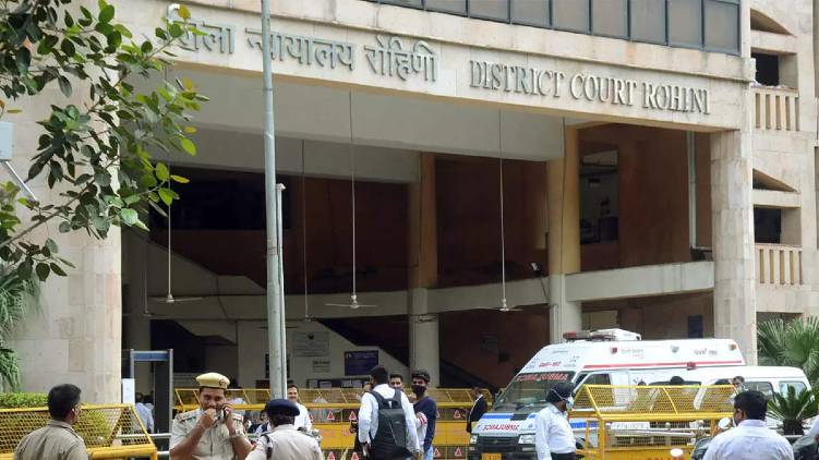rohini district court blast drdo arrest