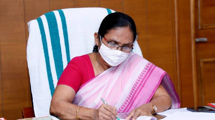 kk shailaja covid