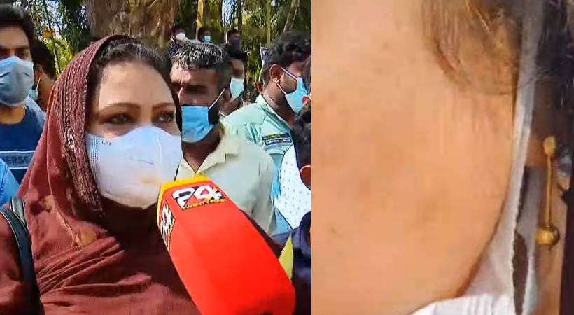 kozhikode medical college security attacked woman