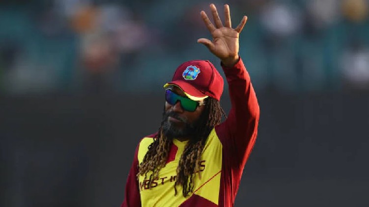 chris gayle last match