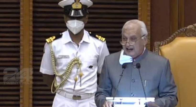 governor criticizes central govt