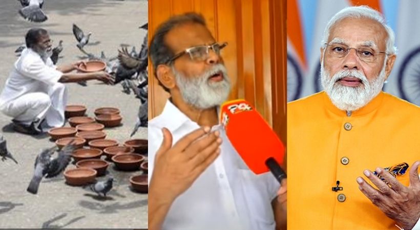 pm modi congratulated muppathadam Narayanan