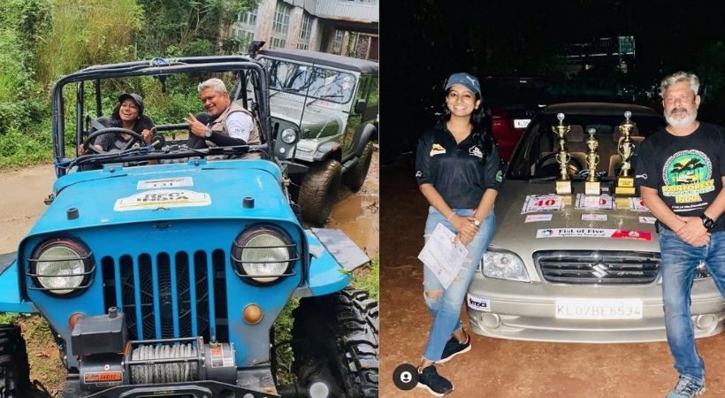 Malayalee woman off road ride