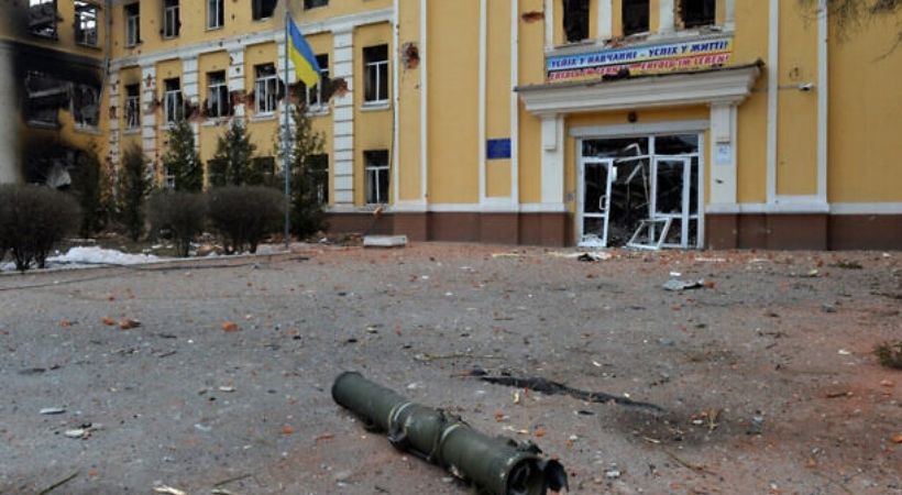 Russian troops attack schools