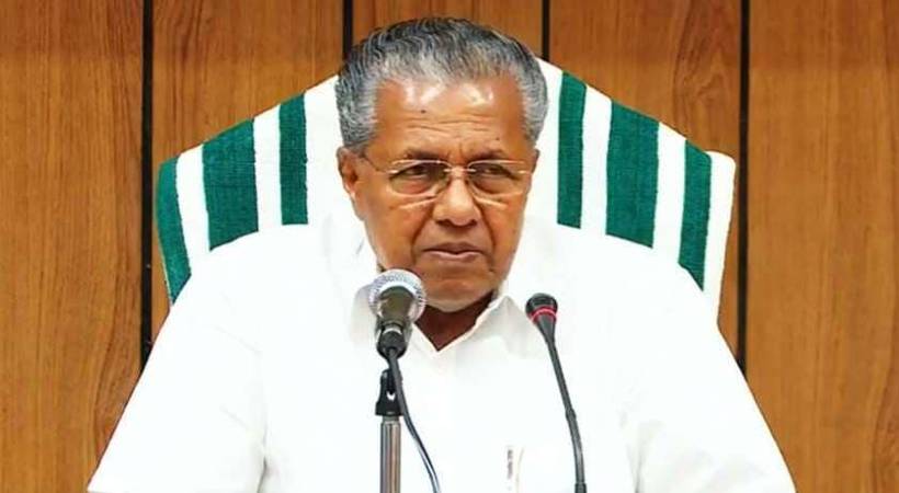 pinarayi vijayan calls all party meeting