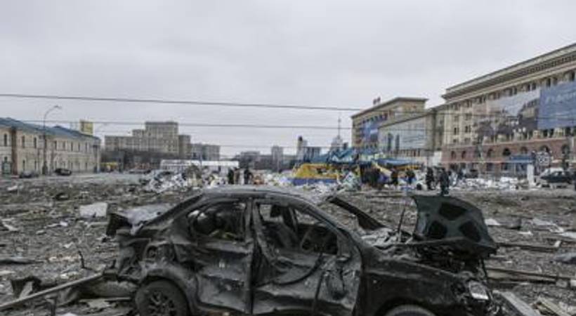 russian shelling in kharkiv