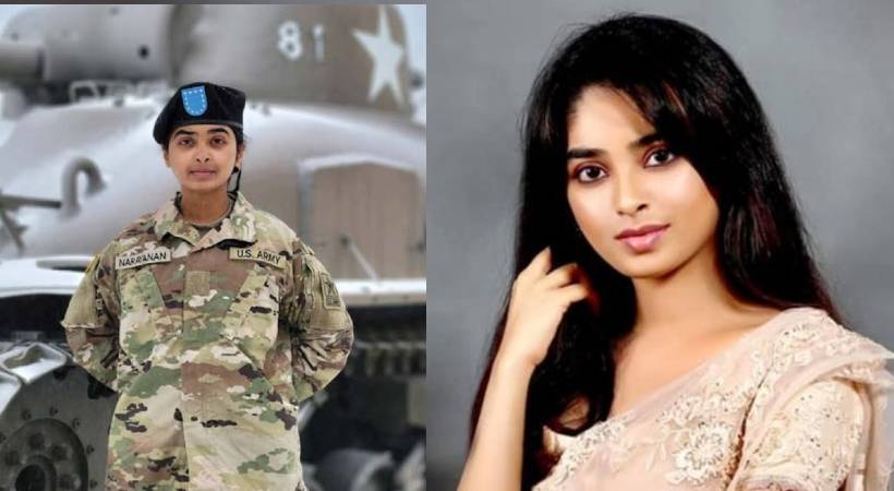 tamil actress akhila joins us army