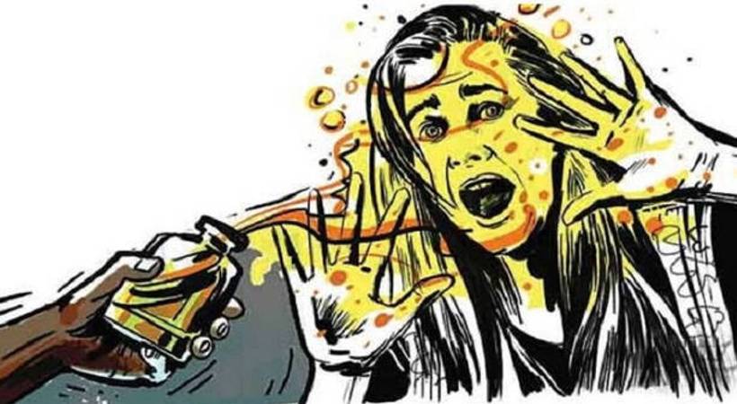 idukki ex husband acid attack