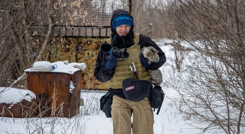 Ukrainian photojournalist killed by Russian forces