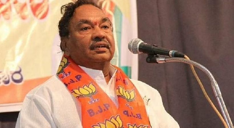 eshwarappa will submitt resignation letter today