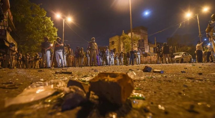 Conflict during Hanuman Jayanti procession 14 arrested