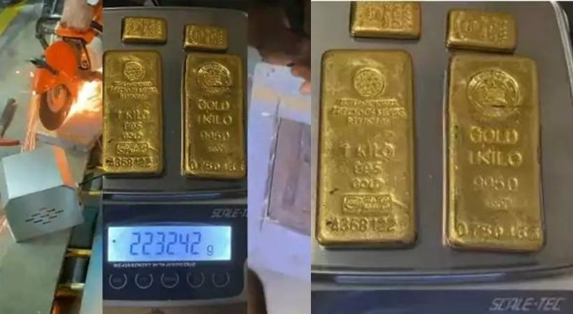 Gold smuggling in butcher machine Investigation against shabin