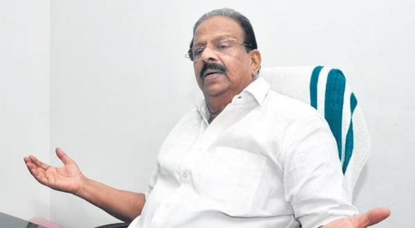 no told to expel kv thomas said k sudhakaran