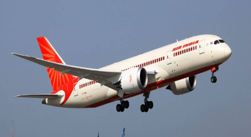 air india left early