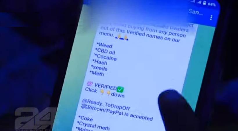 drug dealing through online groups 24 investigation