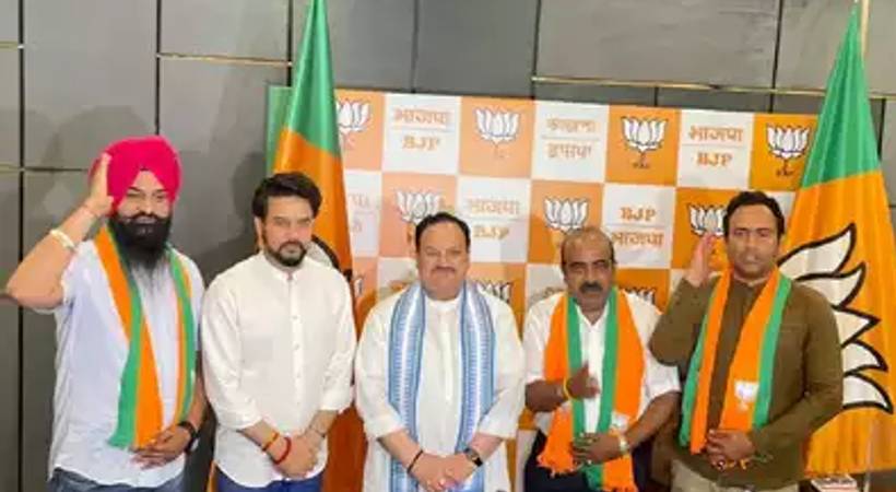 himachal pradesh aap leaders joined bjp