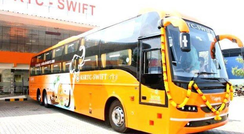 KSRTC Swift ticket fire