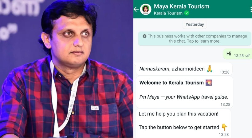 kerala tourism whatsapp bot