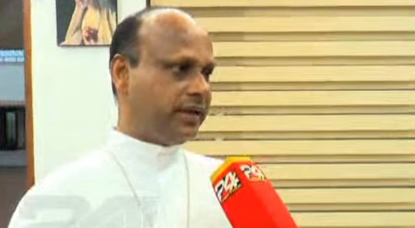 palakkad bishop about inter caste marriage