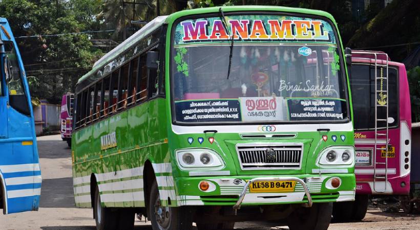 thrissur palakkad private bus strike