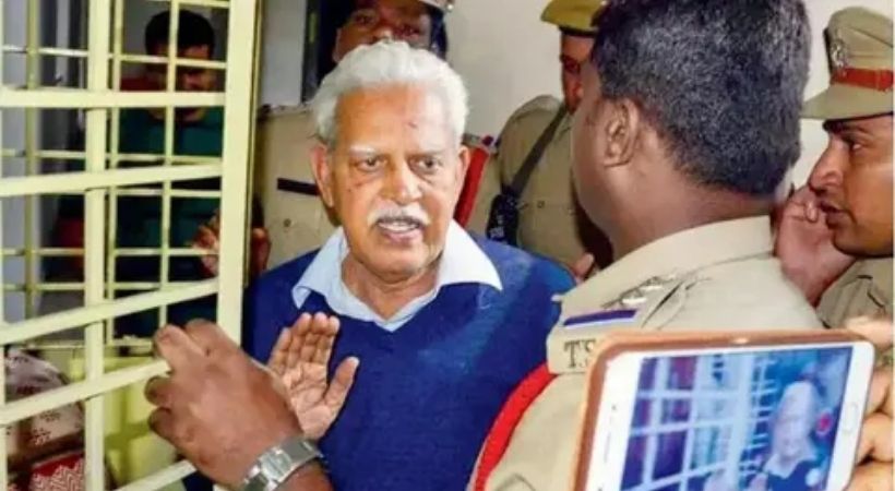 varavara rao has no bail bhima koregaon case