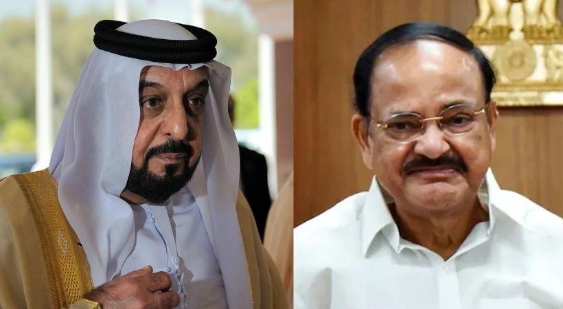 vp naidu to visit UAE to convey India’s condolences over death of Sheikh Khalifa