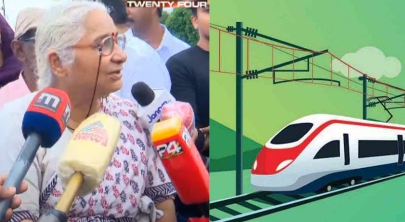 medha patkar against silver line