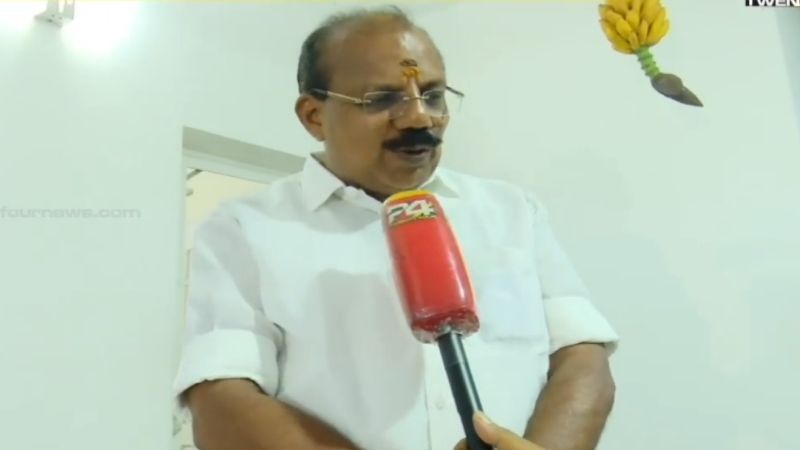 nda candidate an radhakrishnan about thrikkakkara election