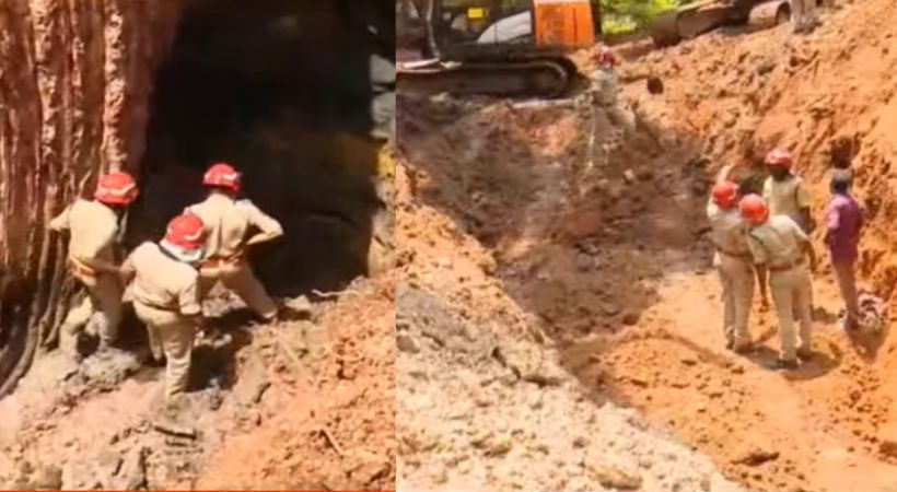 Worker found trapped in well in Kollam
