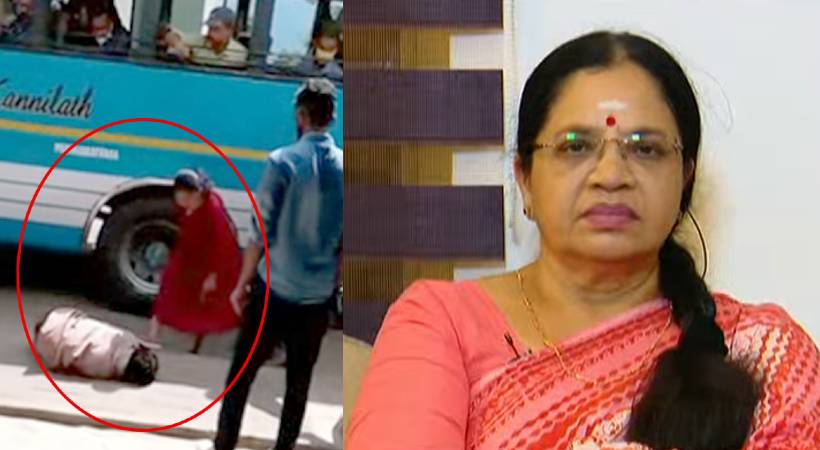 bhagyalakshmi about sandhya attacking man