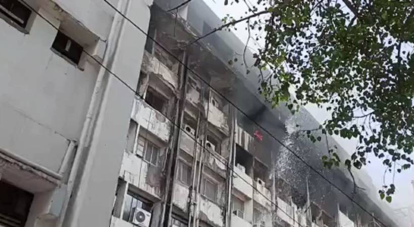 bihar patna secretreriate fire