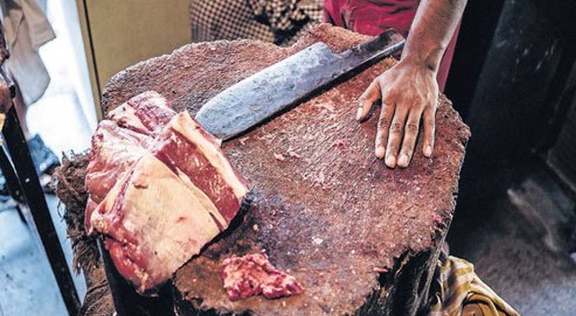 butcher shop under surveillance