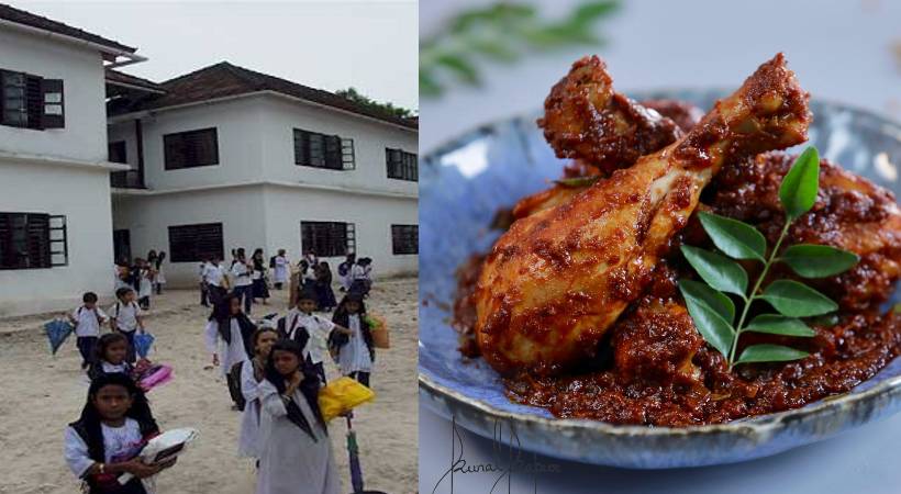 non veg food can be included in lakshadweep school menu