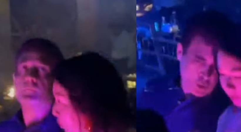rahul gandhi night club video