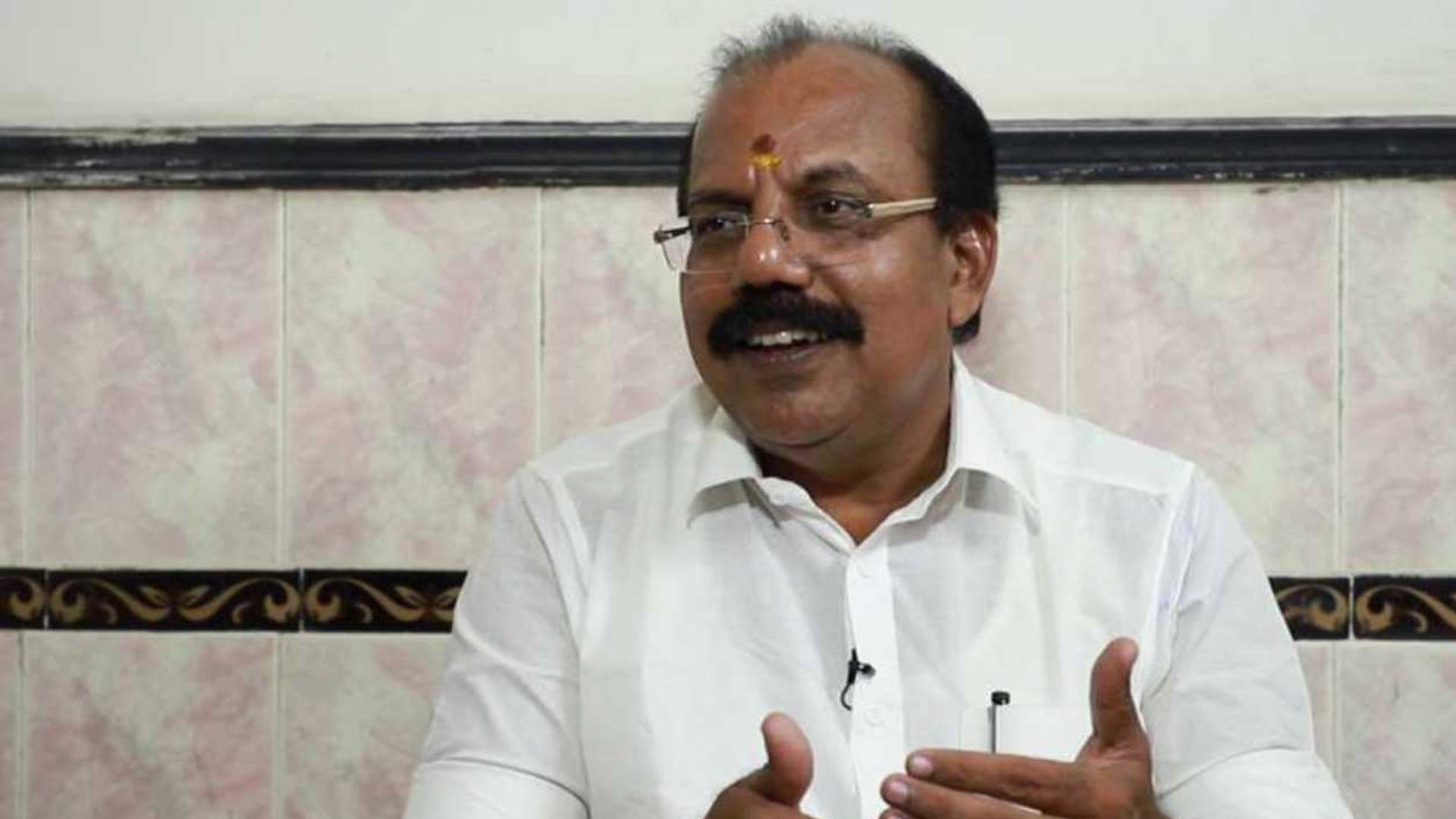 thrikakkara bjp candidate an radhakrishnan